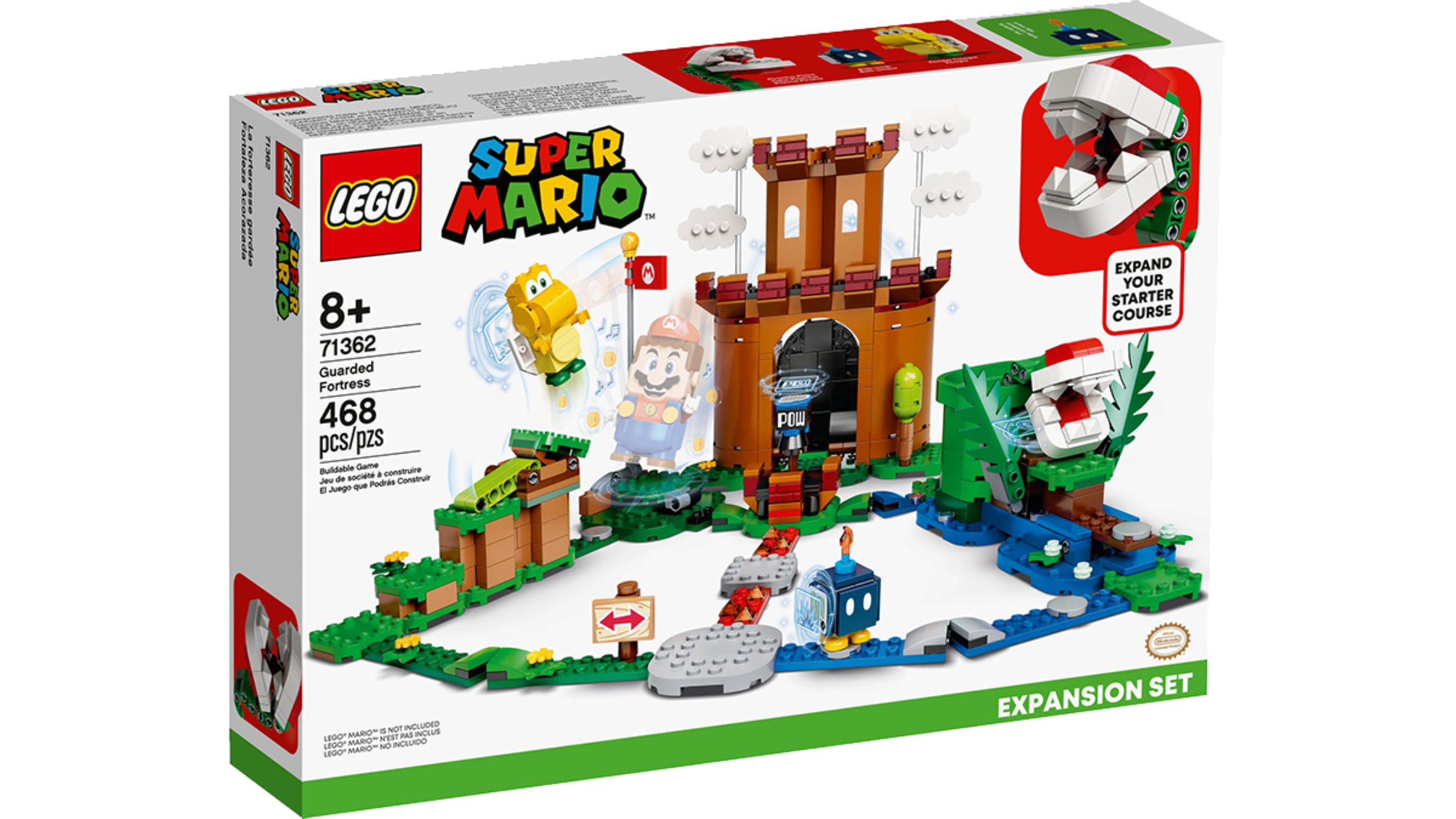 LEGO Super Mario Guarded Fortress Expansion Set Merchandise Nintendo Official Site